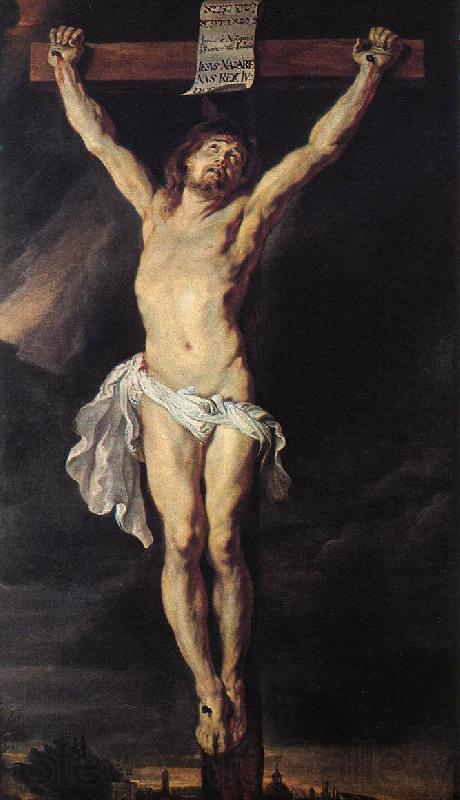 RUBENS, Pieter Pauwel The Crucified Christ af France oil painting art